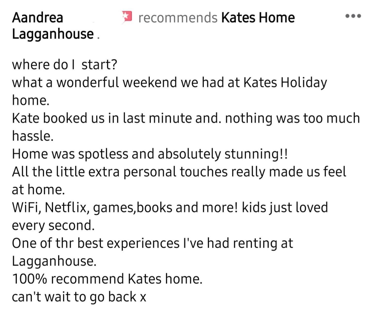 Kates Home Lagganhouse Woodland Way 19 Ballantrae Εξωτερικό φωτογραφία